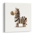 OBRAZ VESELÁ ZEBRA PRO DĚTI - DĚTSKÉ OBRAZY ZVÍŘÁTKA - OBRAZY