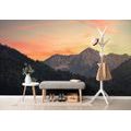 WALL MURAL SUNSET ON THE MOUNTAINS - WALLPAPERS NATURE - WALLPAPERS