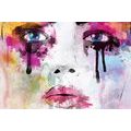 CANVAS PRINT FASHIONABLE WOMAN - PICTURES OF PEOPLE - PICTURES