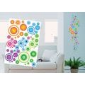 DECORATIVE WALL STICKERS COLORED CIRCLES - STICKERS{% if product.category.pathNames[0] != product.category.name %} - STICKERS{% endif %}