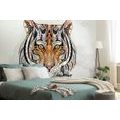 SELF ADHESIVE WALLPAPER MODERN VERSION OF A TIGER - SELF-ADHESIVE WALLPAPERS - WALLPAPERS