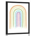 POSTER CURCUBEU PASTELAT MID-CENTURY - MOTIVE DIN ATELIERUL NOSTRU - POSTERE