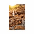 POSTER HIGH MOUNTAIN WATERFALLS - NATURE - POSTERS