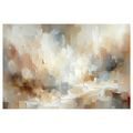 WANDBILD ZARTE ABSTRAKTION IN BEIGE - ABSTRAKTE BILDER - BILDER