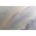 CANVAS PRINT BIRDS FLYING OVER THE LANDSCAPE - PICTURES OF NATURE AND LANDSCAPE - PICTURES