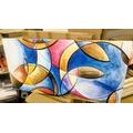 CANVAS PRINT ABSTRACT DRAWING OF SHAPES - ABSTRACT PICTURES{% if product.category.pathNames[0] != product.category.name %} - PICTURES{% endif %}