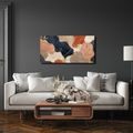 TABLEAU SUR TOILE – FORMES MODERNES EN OR - IMAGES FORMES ABSTRAITES - TABLEAUX