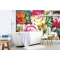 SELF ADHESIVE WALLPAPER WORLD OF FLOWERS - SELF-ADHESIVE WALLPAPERS - WALLPAPERS