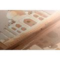 CANVAS PRINT INDIAN TAJ MAHAL - PICTURES OF CITIES - PICTURES