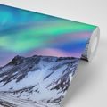 WALL MURAL NORWEGIAN NORTHERN LIGHTS - WALLPAPERS SPACE AND STARS - WALLPAPERS