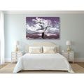 CANVAS PRINT TREE ENGULFED BY CLOUDS - PICTURES OF NATURE AND LANDSCAPE{% if product.category.pathNames[0] != product.category.name %} - PICTURES{% endif %}