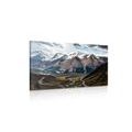 IMPRESSION SUR TOILE BEAU PANORAMA DE MONTAGNE - IMPRESSION SUR TOILE DE NATURE ET PAYSAGE - IMPRESSION SUR TOILE