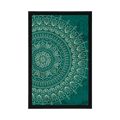 POSTER HANDGEMALTES MANDALA - FENG SHUI - POSTER