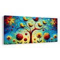 OBRAZ BAREVNÝ STROM ŽIVOTA - OBRAZY STROMY ŽIVOTA - OBRAZY