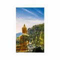 POSTER BLICK AUF DEN GOLDENEN BUDDHA - FENG SHUI - POSTER