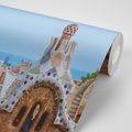 SELF ADHESIVE WALL MURAL VIEW OF PARK GÜELL IN BARCELONA - SELF-ADHESIVE WALLPAPERS - WALLPAPERS