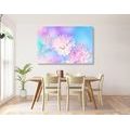 TABLEAU SUR TOILE – FLEUR DE CHRYSANTHÈME - TABLEAUX DE FLEURS - TABLEAUX