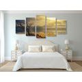 5-PIECE CANVAS PRINT DRIED UP TREE - PICTURES OF NATURE AND LANDSCAPE - PICTURES