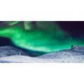 CANVAS PRINT NORTHERN LIGHTS IN THE SKY - PICTURES OF NATURE AND LANDSCAPE - PICTURES