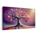 OBRAZ MAGICKÝ STROM ŽIVOTA V BARVÁCH - OBRAZY STROMY ŽIVOTA - OBRAZY