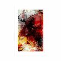 POSTER WITH MOUNT MODERN MEDIA PAINTING - ABSTRACT AND PATTERNED - POSTERS