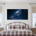 CANVASTAVLA VINTERGATANS KOSMISKA SKEN - TAVLOR MED GALAXER - TAVLOR