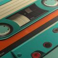 TABLOU CASETĂ VINTAGE DE MAGNETOFON - TABLOURI MUZICALE - TABLOURI
