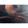 CANVAS PRINT SURREALISTIC CUTTLEFISH - PICTURES UNDERWATER WORLD - PICTURES