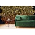 SELF ADHESIVE WALLPAPER GOLDEN ORIENTAL MANDALA - WALLPAPERS - 🔥 TOTAL SALE 🔥