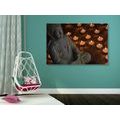 WANDBILD BUDDHA VOLL VON HARMONIE - BILDER MIT FENG SHUI-MOTIVEN - BILDER