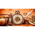 CANVAS PRINT WATCH FROM THE PAST - VINTAGE AND RETRO PICTURES - PICTURES