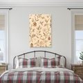 TABLEAU SUR TOILE – BRANCHETTES ROMANTIQUES AUX NICHOIRS - TABLEAUX DE FLEURS - TABLEAUX