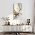 OBRAZ ABSTRAKTNÍ ZLATÝ MRAMOR - OBRAZY ABSTRAKTNÍ TVARY - OBRAZY
