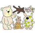 DECORATIVE WALL STICKERS TEDY BEARS - FOR CHILDREN{% if product.category.pathNames[0] != product.category.name %} - STICKERS{% endif %}