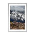 POSTER MIT PASSEPARTOUT EINZIGARTIGE BERGLANDSCHAFT - NATUR{% if product.category.pathNames[0] != product.category.name %} - GERAHMTE POSTER{% endif %}