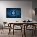 TABLEAU SUR TOILE – ŒIL MYSTIQUE DE LA NUIT ÉTOILÉE - TABLEAUX PAR THÈME - TABLEAUX