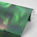 WALL MURAL UNUSUAL GREEN GLOW - WALLPAPERS SPACE AND STARS - WALLPAPERS