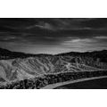 SELF ADHESIVE WALL MURAL BLACK AND WHITE DEATH VALLEY NATIONAL PARK - SELF-ADHESIVE WALLPAPERS - WALLPAPERS