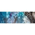 CANVAS PRINT ABSTRACTION FROM WATERCOLOR COLORS - ABSTRACT PICTURES - PICTURES