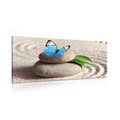PICTURE OF A BLUE BUTTERFLY ON A ZEN STONE - PICTURES FENG SHUI{% if kategorie.adresa_nazvy[0] != zbozi.kategorie.nazev %} - PICTURES{% endif %}
