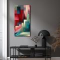 OBRAZ MODERNÍ KOMPOZICE BAREV - OBRAZY ABSTRAKTNÍ TVARY - OBRAZY