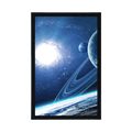 POSTER PLANET IM WELTRAUM - UNIVERSUM UND STERNE - POSTER