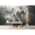 WALL MURAL FOREST IN A BLACK AND WHITE FOG - WALLPAPERS - 🔥 TOTAL SALE 🔥