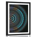 POSTER – MANDALA CON MOTIVO SOLARE - FENG SHUI - POSTER