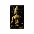 AFFICHE AVEC MONTURE LA STATUE DE BOUDDHA - FENG SHUI - AFFICHES