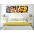 CANVAS PRINT COLORED ABSTRACTION - ABSTRACT PICTURES - PICTURES