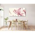 CANVAS PRINT PINK CHERRY BLOSSOMS - PICTURES FLOWERS - PICTURES