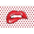 TAPETE POP-ART-LIPPEN - POP-ART-TAPETEN - TAPETEN