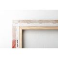 TABLEAU SUR TOILE – TULIPES ROSE ANCIEN - TABLEAUX DE FLEURS - TABLEAUX