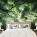TAPETA ZELENÝ LESNÍ RÁJ - TAPETY STROMY - TAPETY